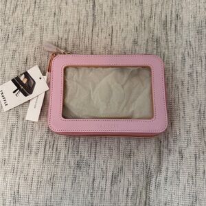 Pink Truffle Clear Travel Case